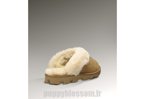 Romantique Ugg Coquette-307 Chatain chaussons?